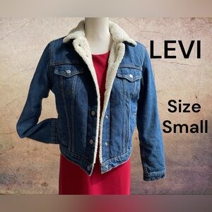 Levi Denim Sherpa Jacket